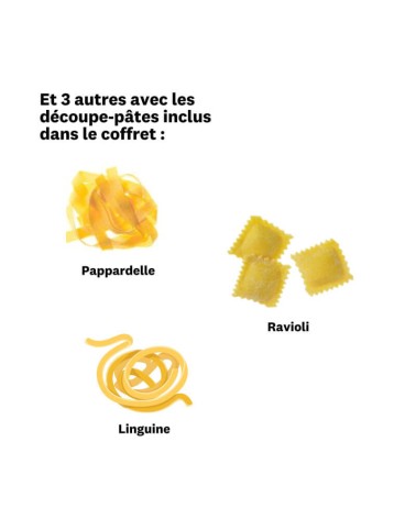 COFFRET MACHINE À PÂTES MULTIPAST+ MARCATO Accueil