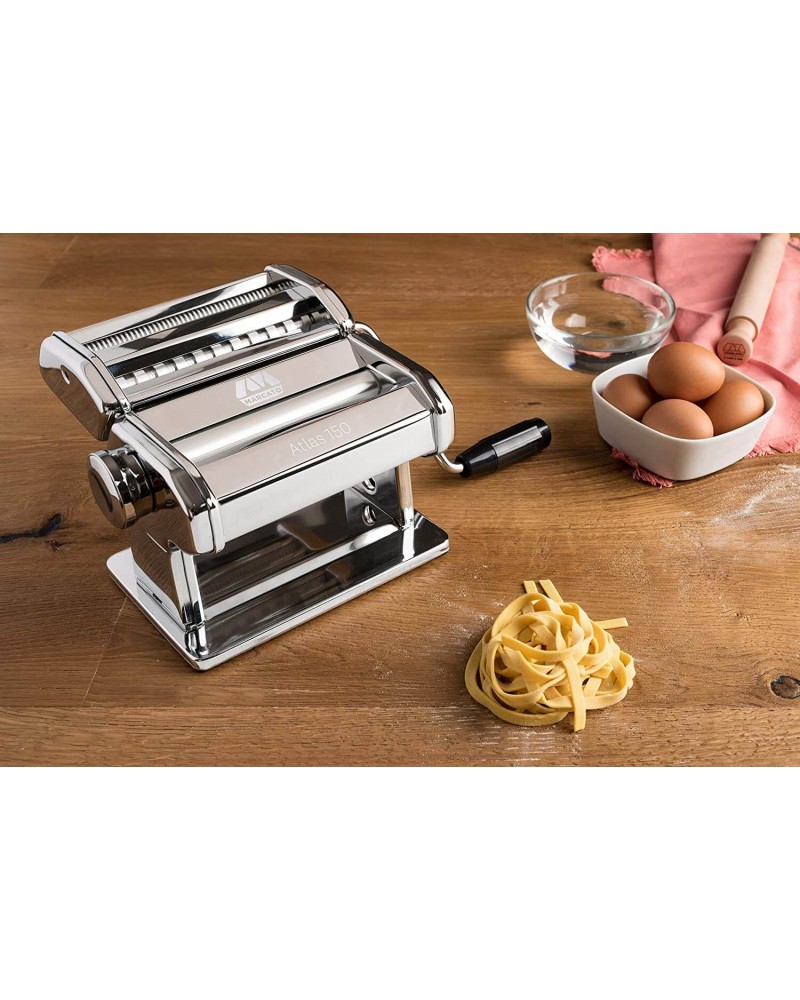 Atlas 150 Classic manual pasta machine - MY PASTA MACHINE | My Pasta Machine